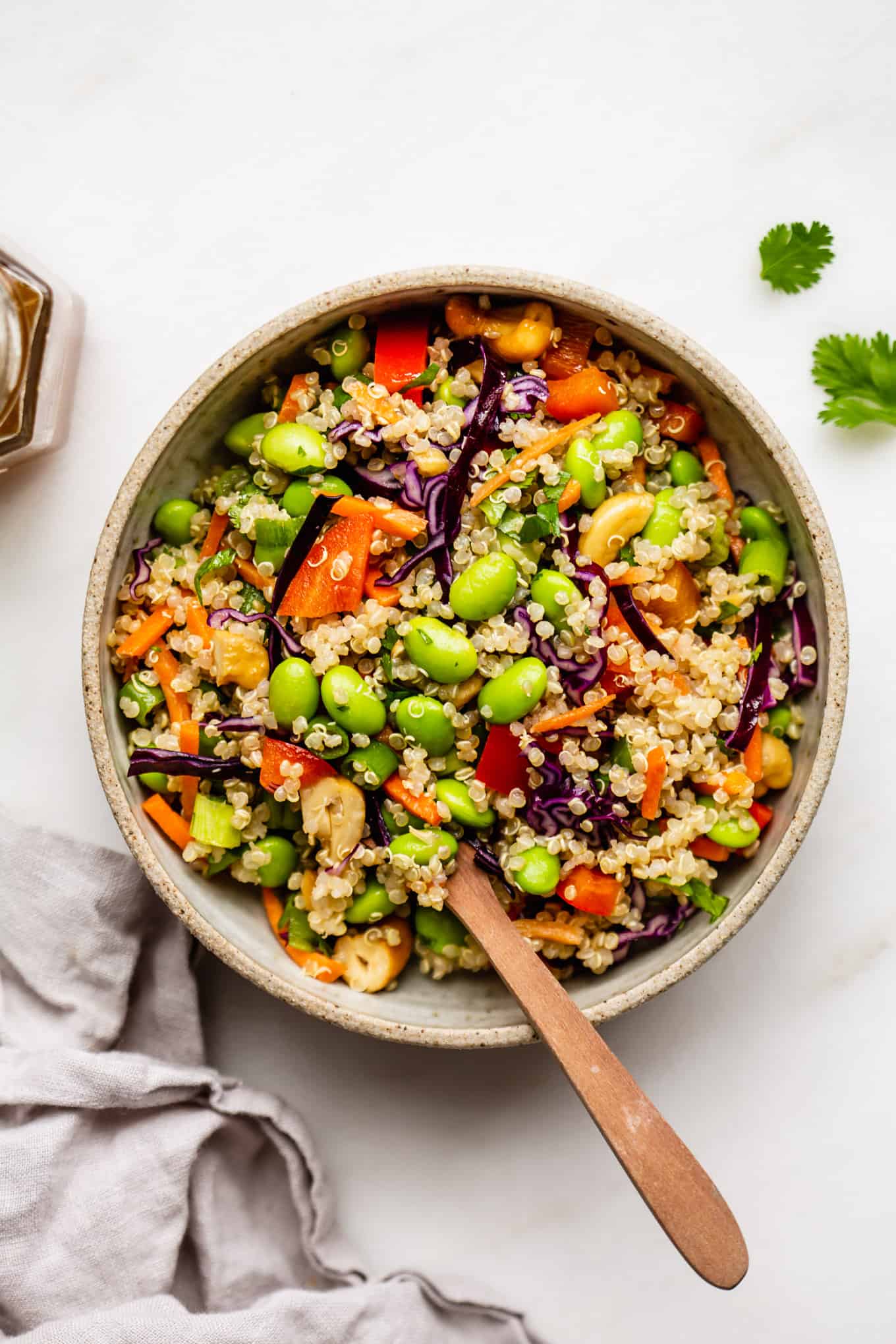 Crunchy Quinoa Edamame Salad – Deciding on Chia